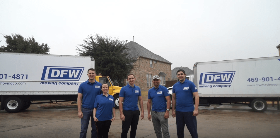 WORKING FOR DFW MOVING COMPANY